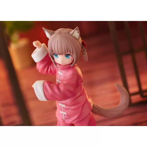 My Cat Is a Kawaii Girl Palette Dress-Up Collection Szobor Kinako Nyang fu Ver. 15 cm