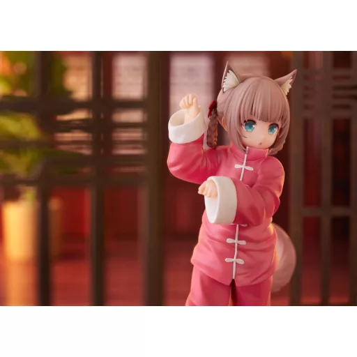 My Cat Is a Kawaii Girl Palette Dress-Up Collection Szobor Kinako Nyang fu Ver. 15 cm