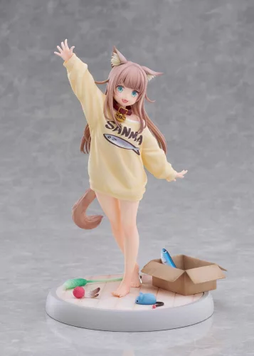 My Cat Is a Kawaii Girl Szobor 1/6 Kinako Play With Ver. AmiAmi Limited Edition 21 cm