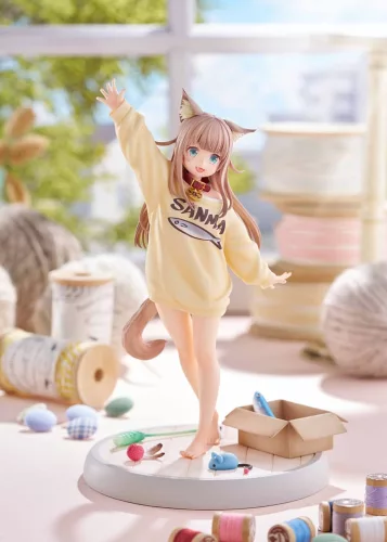 My Cat Is a Kawaii Girl Szobor 1/6 Kinako Play With Ver. AmiAmi Limited Edition 21 cm