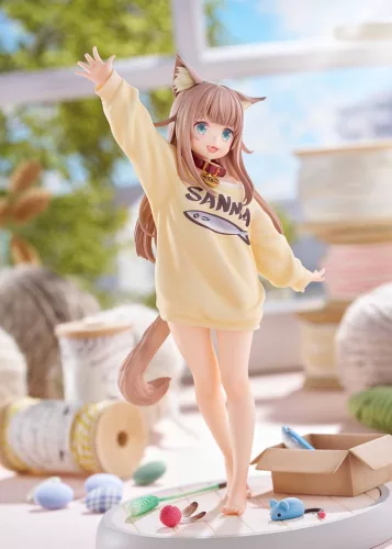 My Cat Is a Kawaii Girl Szobor 1/6 Kinako Play With Ver. AmiAmi Limited Edition 21 cm