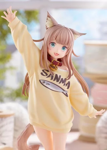 My Cat Is a Kawaii Girl Szobor 1/6 Kinako Play With Ver. AmiAmi Limited Edition 21 cm