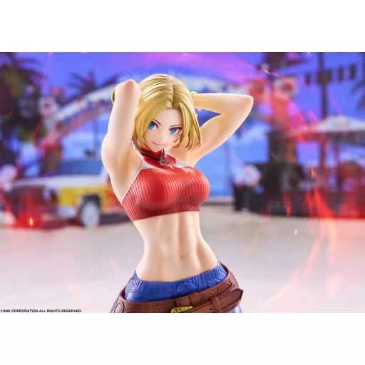 Fighting Girls Collection The King of Fighters XV PVC Figure 1/7 Blue Mary 26 cm