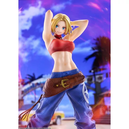 Fighting Girls Collection The King of Fighters XV PVC Figure 1/7 Blue Mary 26 cm
