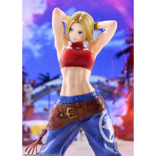Fighting Girls Collection The King of Fighters XV PVC Figure 1/7 Blue Mary 26 cm