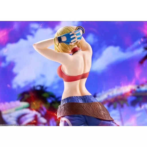 Fighting Girls Collection The King of Fighters XV PVC Figure 1/7 Blue Mary 26 cm