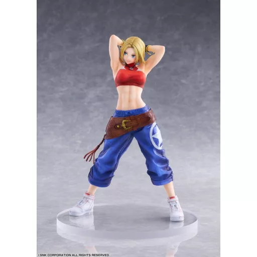 Fighting Girls Collection The King of Fighters XV PVC Figure 1/7 Blue Mary 26 cm