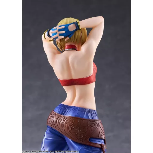 Fighting Girls Collection The King of Fighters XV PVC Figure 1/7 Blue Mary AmiAmi Limited Edition 26 cm