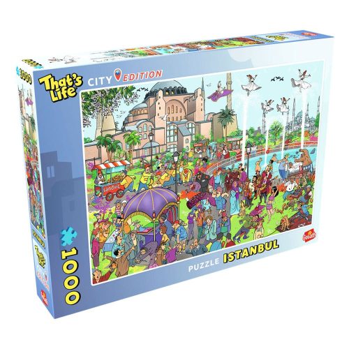 That's Life City Edition Puzzle Istanbul (1000 pieces)