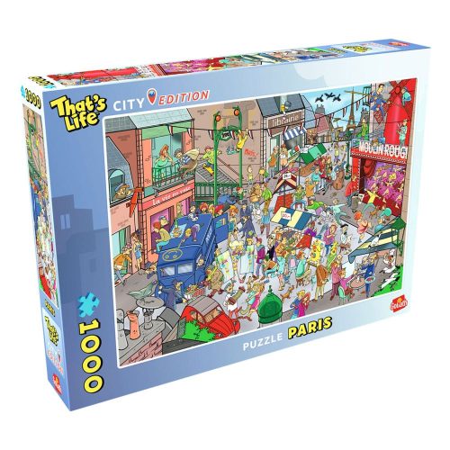 That's Life City Edition Puzzle Paris (1000 pieces)