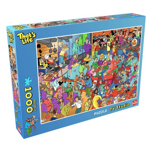 That's Life Bix Box Puzzle TV Studio (1000 pieces)