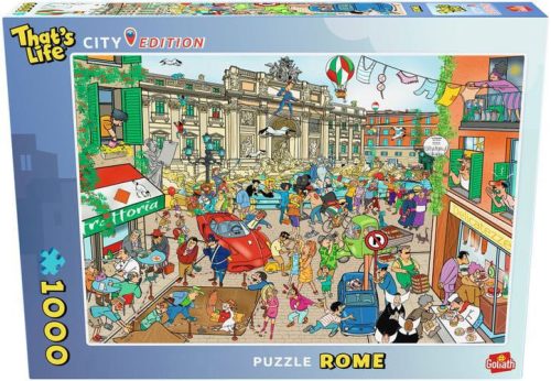 That's Life City Edition Puzzle Rome (1000 pieces)