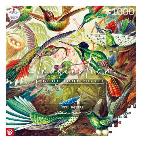 Ernst Haeckel Imagination Puzzle Hummingbirds/Kolibry (1000 pieces)