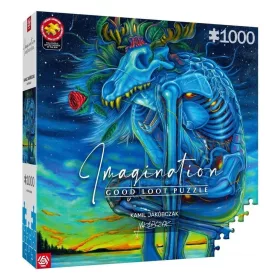   Imagination Series Puzzle Kamil Jakóbczak Bialy Wilk (1000 pieces)