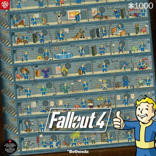 Fallout 4 Puzzle Perk Poster (1000 pieces)