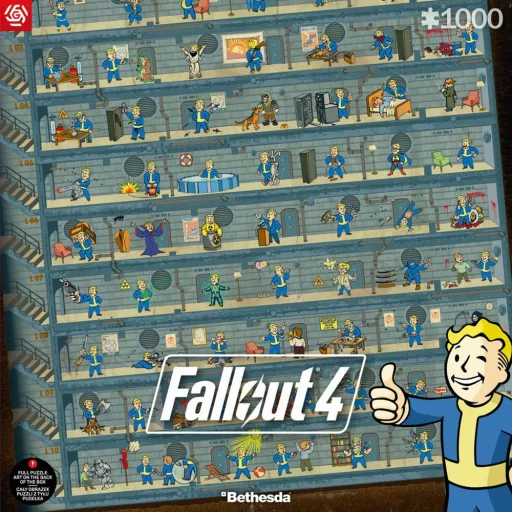 Fallout 4 Puzzle Perk Poster (1000 pieces)