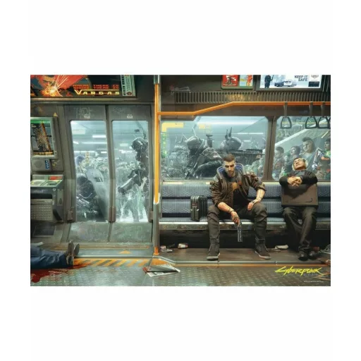 Cyberpunk 2077 Puzzle Metro (1000 Pieces)