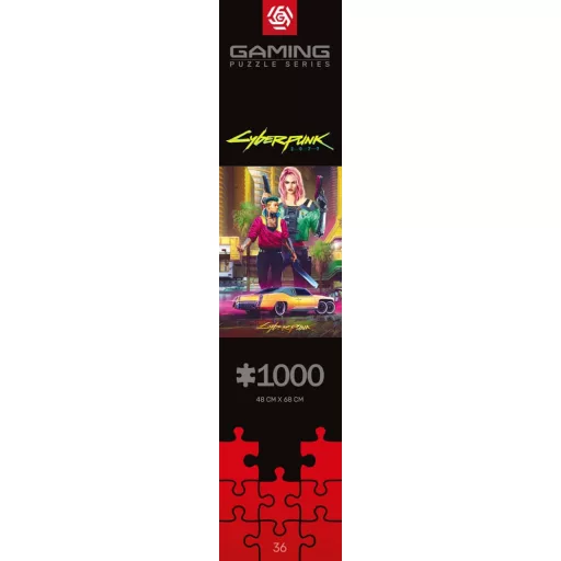 Cyberpunk 2077 Puzzle Kitsch Style (1000 pieces)