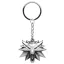 The Witcher 3 Keychain Wolf Medallion