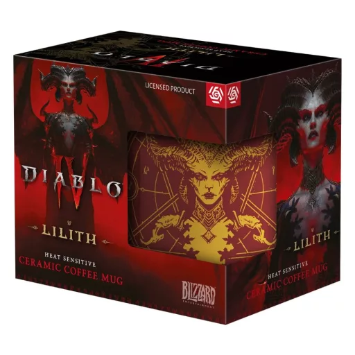 Diablo IV Heat Change Mug Lilith's Blood