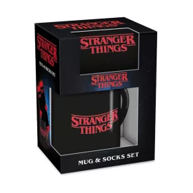 Stranger Things Mug & Socks Set Logo