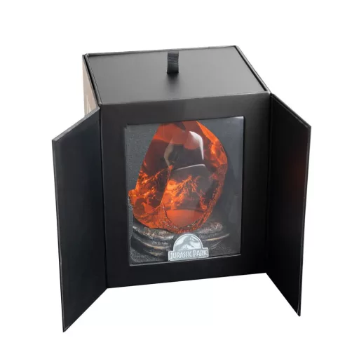 Jurassic Park Lamp with USB-C Amber