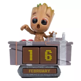 Marvel 3D Perpetual Calendar Groot Death Button 12 cm