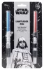Star Wars Set of 2 Lightsaber Pens  Luke Skywalker & Darth Vader