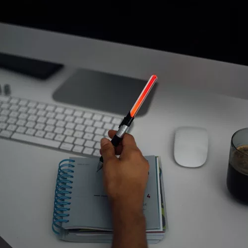 Star Wars Set of 2 Lightsaber Pens  Luke Skywalker & Darth Vader