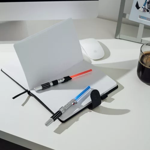 Star Wars Set of 2 Lightsaber Pens  Luke Skywalker & Darth Vader