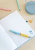 Stitch Premium Plush Notebook A5 with pen Tropical