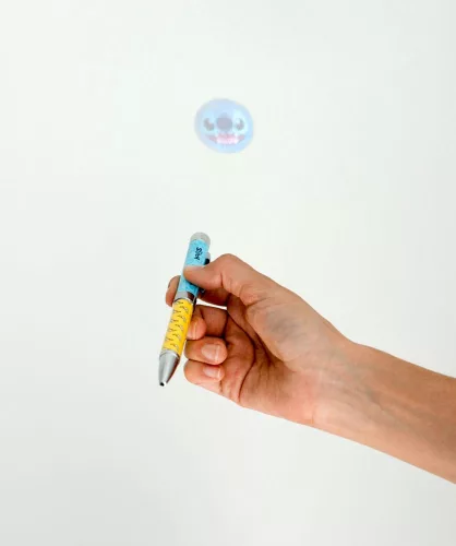 Stitch Premium Plush Notebook A5 with pen Tropical