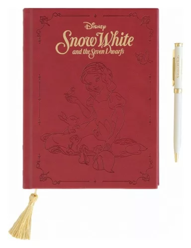 Snow White Premium Notebook with Pen Set A5