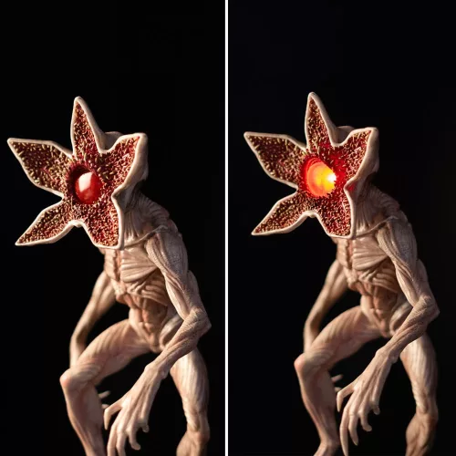 Stranger Things Lamp with USB-C Demogorgon