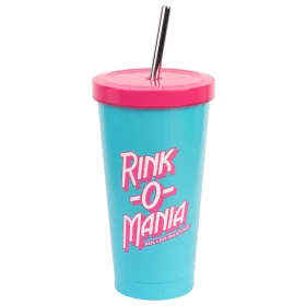 Stranger Things Tumbler with Straw Rink-O-Mania 550 ml