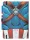 Marvel Captain America Premium Notebook with Pen Uniform A5