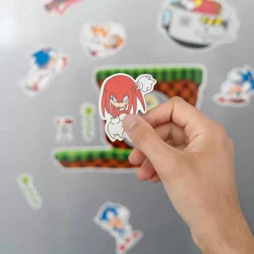 Sonic Die-Cut Magnet Set