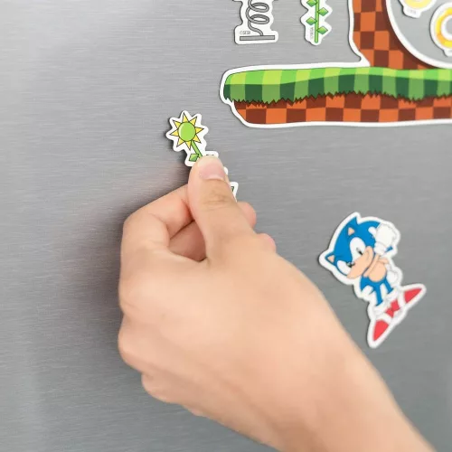 Sonic Die-Cut Magnet Set