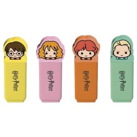 Harry Potter Set of 4 Highlighters with Topper