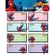 Spider-Man Self-Adhesive Labels