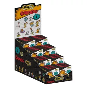 Garfield Pin Badges Series 1 Display (24)