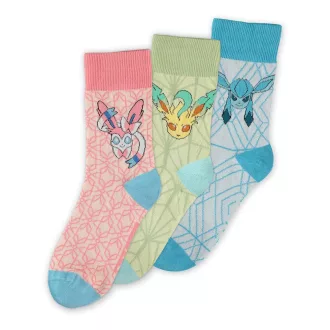 Pokémon Zokni 3-Pack Eevee Evolution 3.0 43-46