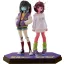 Milky Subway The Galactic Limited Express Pop Up Parade PVC Figur Chiharu & Makina 15 cm