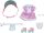 Original Character Parts for Nendoroid Doll Figures Outfit Set: Diner - Girl (Pink)