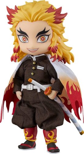 Demon Slayer: Kimetsu no Yaiba Nendoroid Doll Figura Kyojuro Rengoku 14 cm