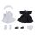 Original Character for Nendoroid Doll Figures Outfit Set: Maid Outfit Mini (Black)