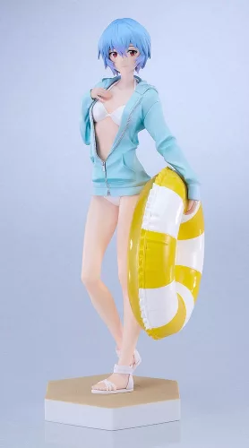 Rebuild of Evangelion Pop Up Parade L PVC Szobor Beach Queens: Rei Ayanami 22 cm