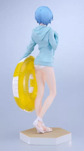Rebuild of Evangelion Pop Up Parade L PVC Szobor Beach Queens: Rei Ayanami 22 cm