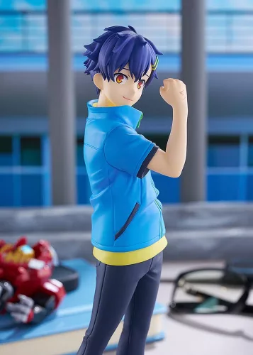 Gridman Universe Pop Up Parade PVC Szobor Yomogi Asanaka L Size 23 cm