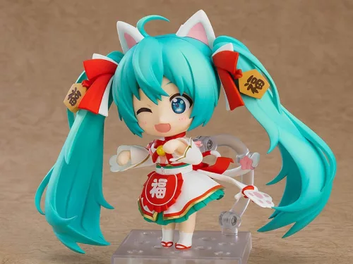 Character Vocal Series 01 Nendoroid Figura Hatsune Miku: Maneki Miku Ver. 10 cm